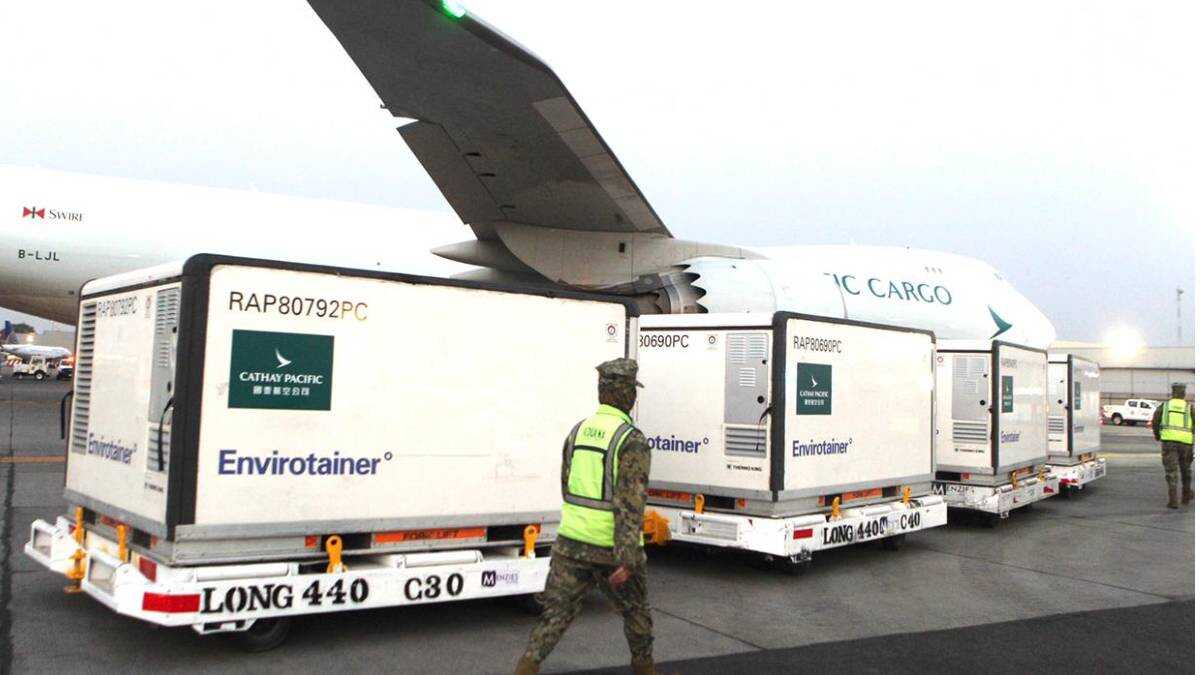 Llegan a México un millón de vacunas Sinovac