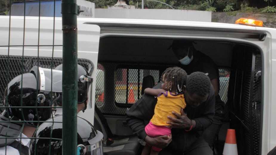 La Guardia Nacional detiene a 150 migrantes haitianos en frontera