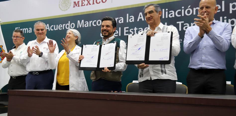 Firma de Acuerdo Marco para Ampliación del programa IMSS-Bienestar en Tamaulipas