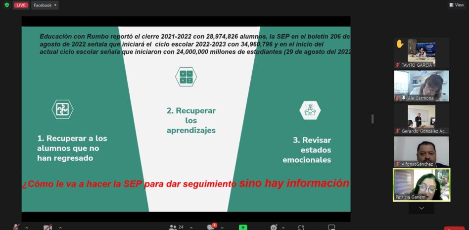 Un millón 423 mil alumnos siguen fuera de la escuela; SEP debe recuperarlos: Expertos